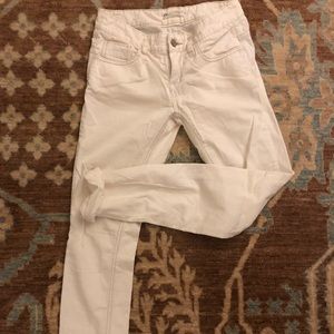 White Free People Corduroys
